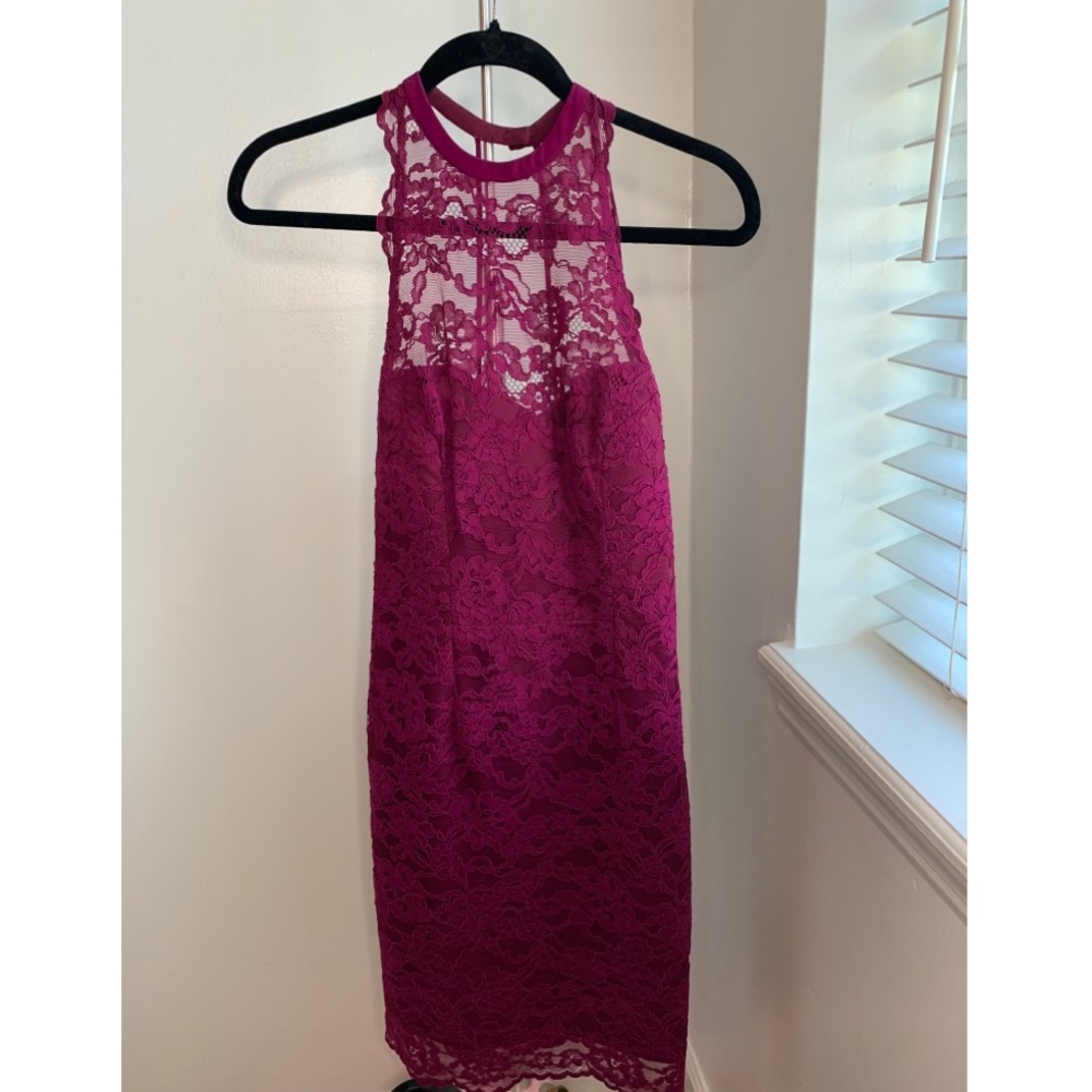 Lace Halter Dress